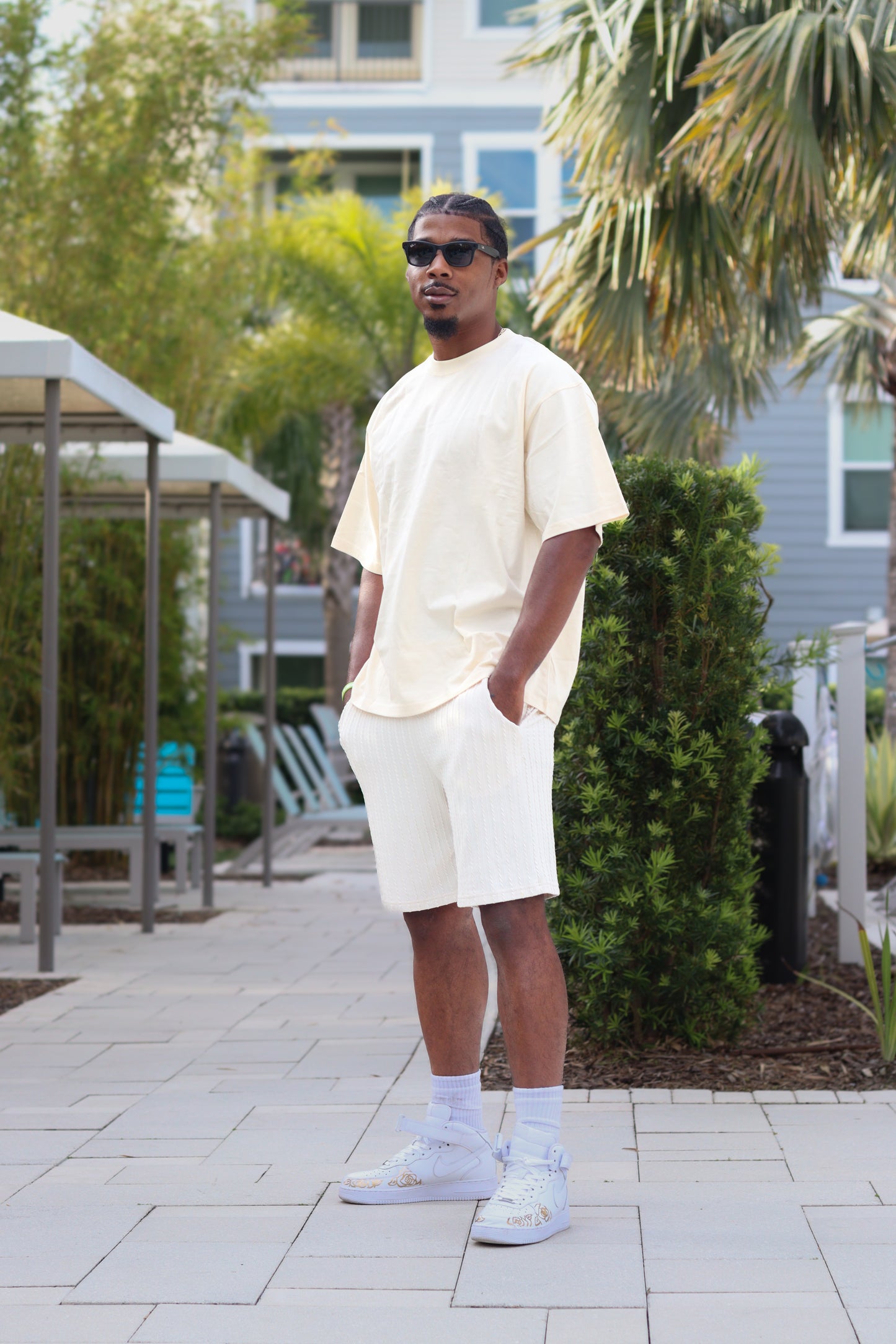 Blended Wolf Oversized Tee