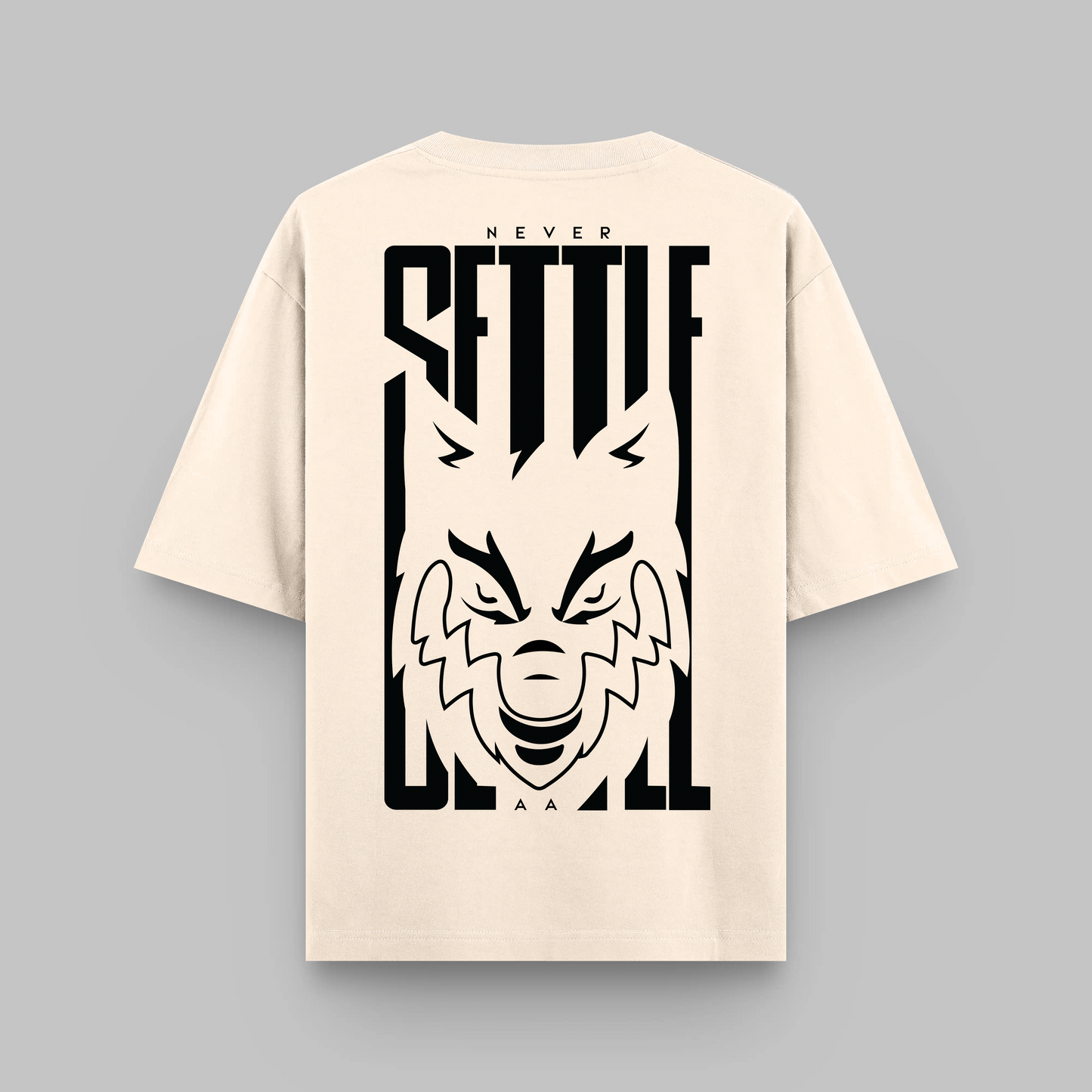 Blended Wolf Oversized Tee