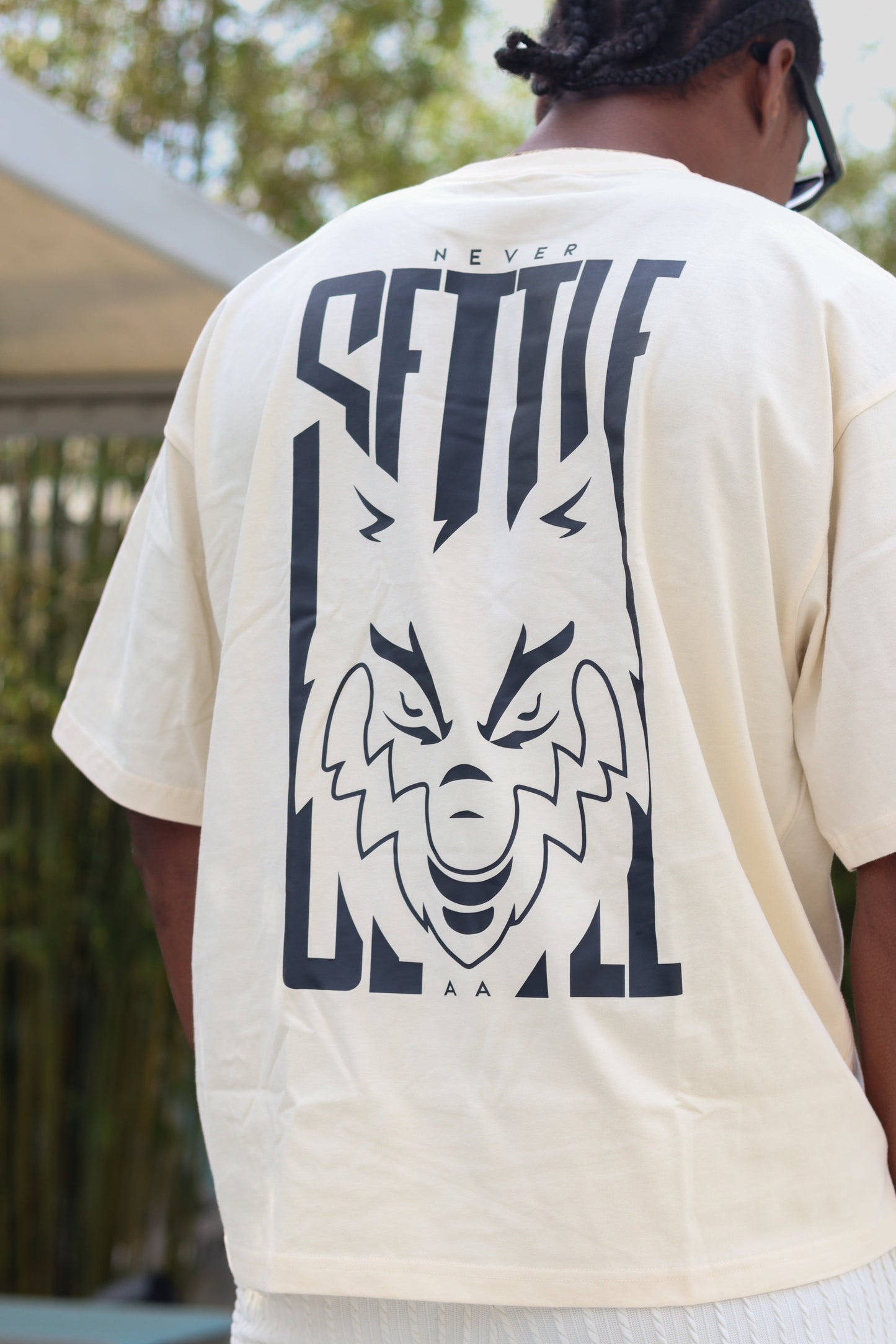 Blended Wolf Oversized Tee