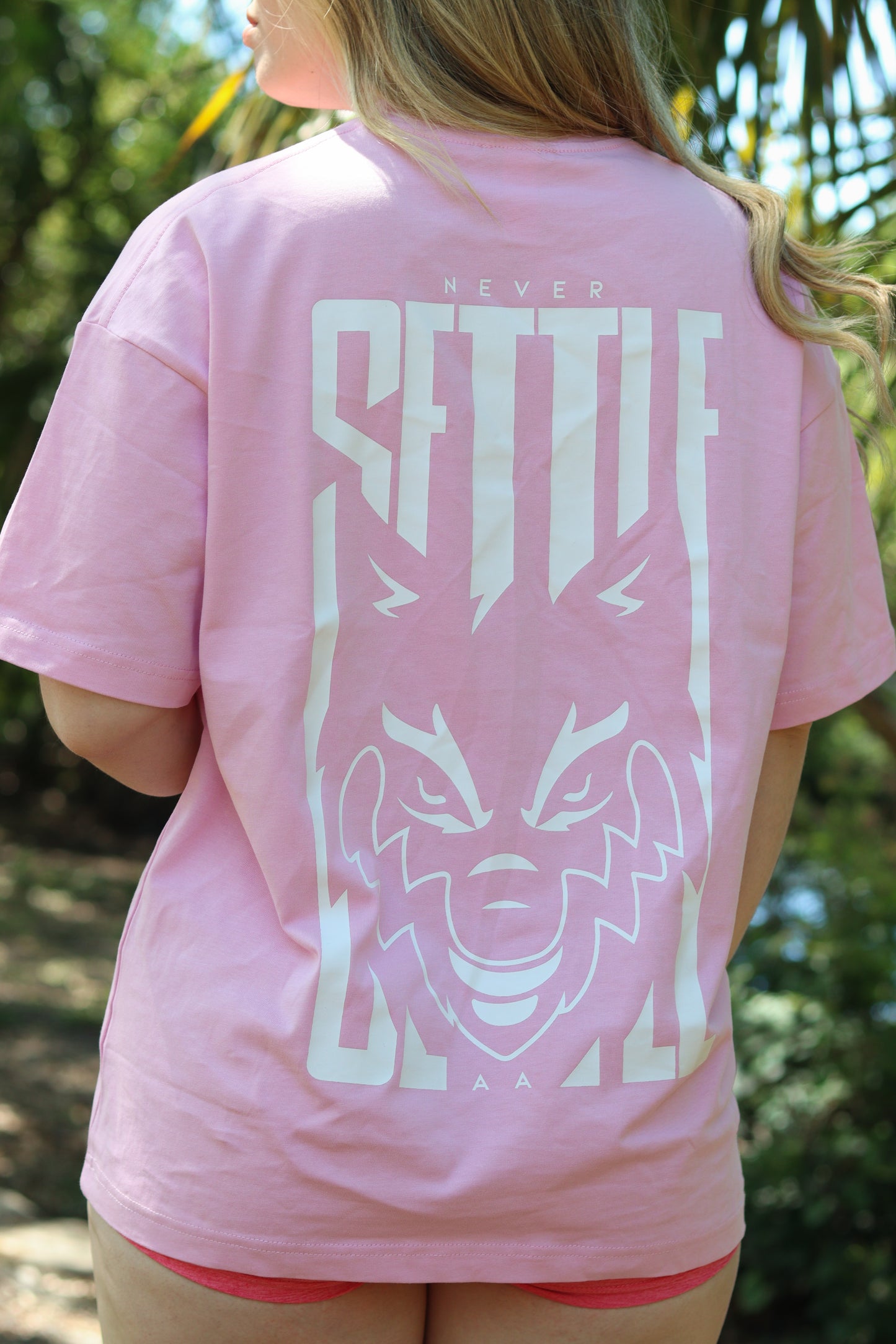 Blended Wolf Oversized Tee