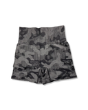 Distorted Camo Biker Shorts