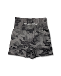 Distorted Camo Biker Shorts